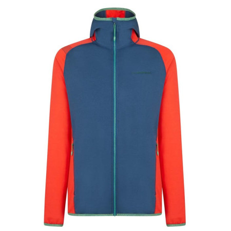 Sweat-shirt homme La Sportiva Gemini Hoody M bleue / rouge Opal/Poppy