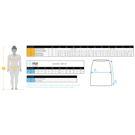 Jupe d'hiver femme Kilpi Tany-W (2023)