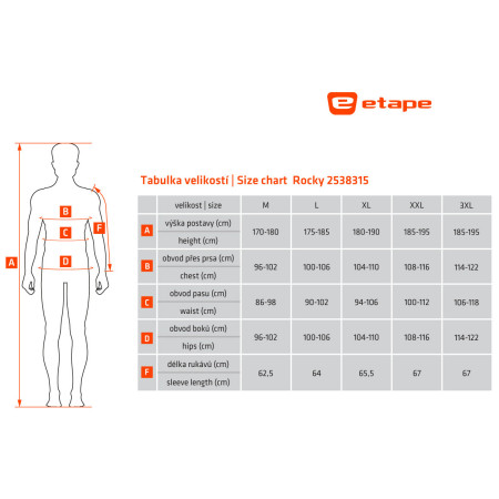 Chemise cycliste homme Etape Rocky