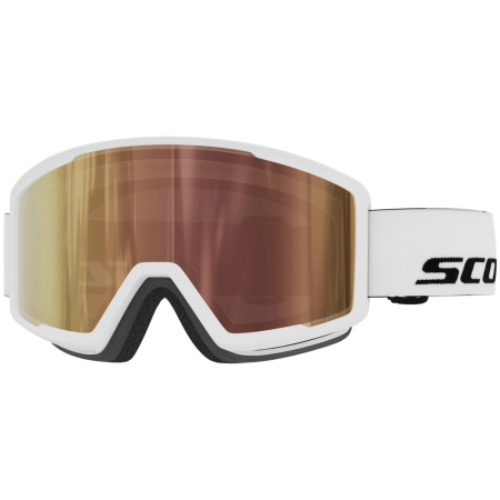 Masques ski Scott Goggle Trace Pro Compact LS blanc white