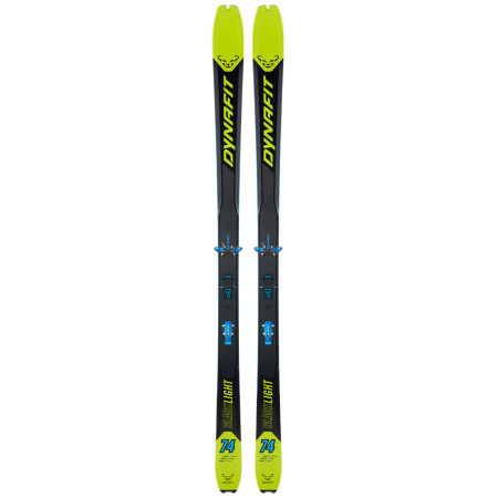Ski de randonnée Dynafit Blacklight 74 Ski vert / noir lime yellow/carbon black