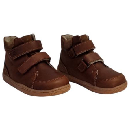 Chaussures barefoot pour enfant beBare 3602SA Tan
