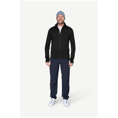 Sweatshirt fonctionnel homme Devold Egga Grid Merino Jkt
