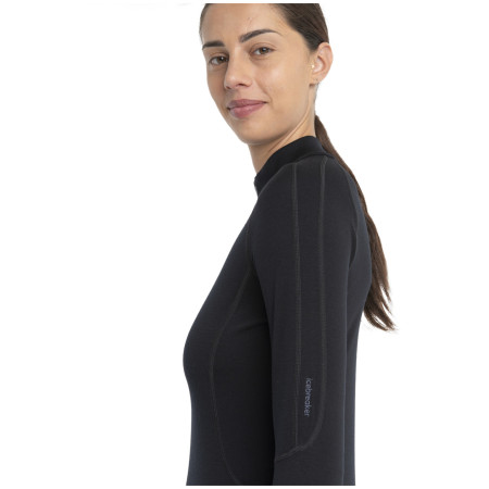 T-shirt fonctionnel femme Icebreaker Women 300 MerinoFine™ Polar LS Half Zip