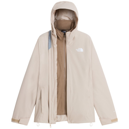 Veste femme The North Face W Quest Mono Triclimate rose Timeless Taupe/Garnet