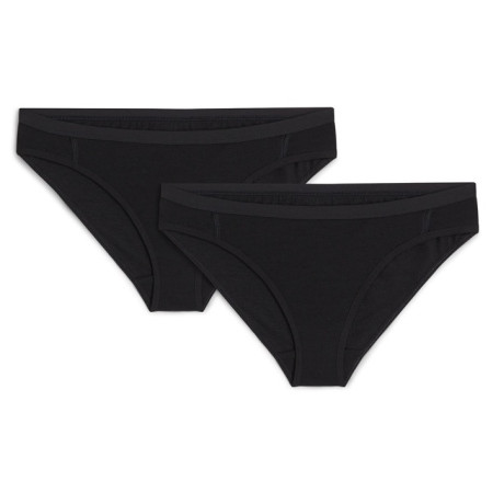Culotte femme Icebreaker Women Merino 150 Siren Bikini 2 Pack noir Black