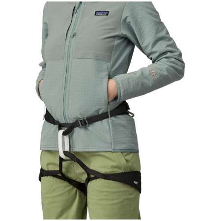Veste polaire fonctionnelle femme Patagonia W's R2 CrossStrata Hoody