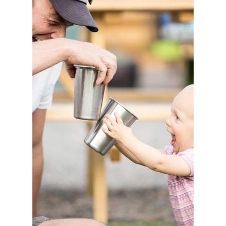 Set de gobelets en acier inoxydable Klean Kanteen Steel Pint 473 ml