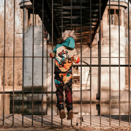 Veste softshell enfant WAMU Mountain Bike