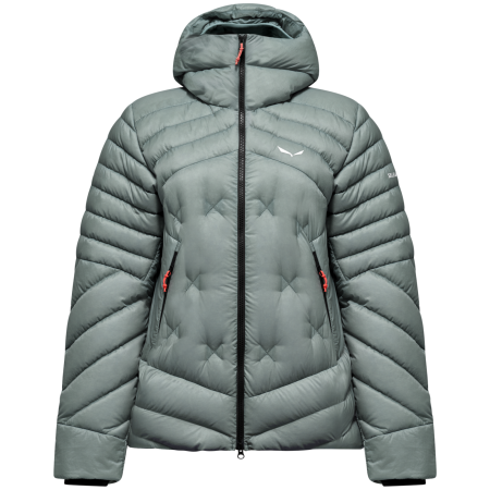 Doudoune femme Salewa Ortles Med 4 Rds Dwn Jkt W bleu willow