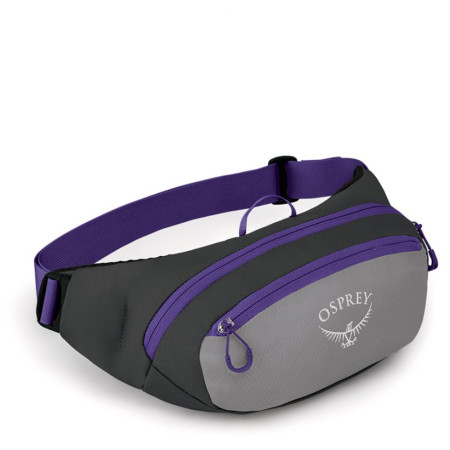 Sac banane Osprey Daylite Waist II gris / violet medium grey/dark charcoal