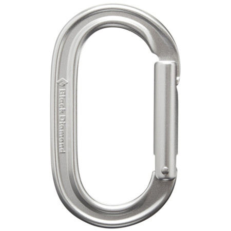 Mousqueton Black Diamond Oval Keylock argenté Polished