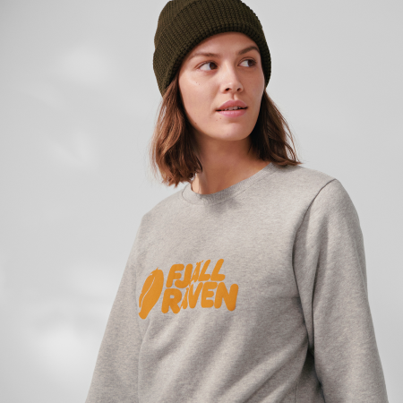 Sweat-shirt femme Fjällräven Fjällräven Logo Sweater W