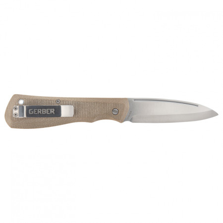 Couteau de poche Gerber Mansfield Micarta brun natural