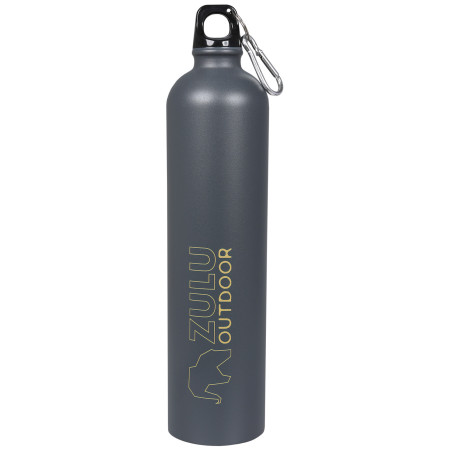 Bouteille Zulu Steel Flask 1 L gris / jaune grey/yellow