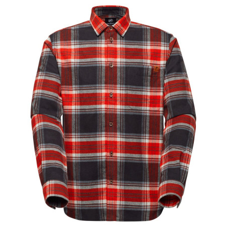 Chemise homme Mammut Trovat Longsleeve Shirt Men noir / rouge 00807 black-mammut red