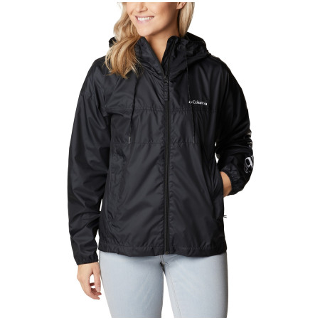 Coupe-vent femme Columbia Flash Challenger Novelty Windbreaker vert Black