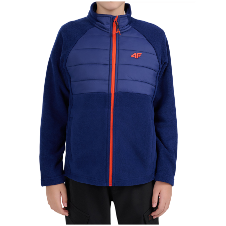 Sweatshirt enfant 4F Fleece M475 Cobalt bleu foncé Cobalt