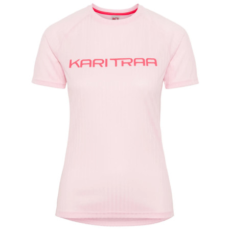 T-shirt femme Kari Traa Ella Tee blanc / rose Bgum/Bubblegum