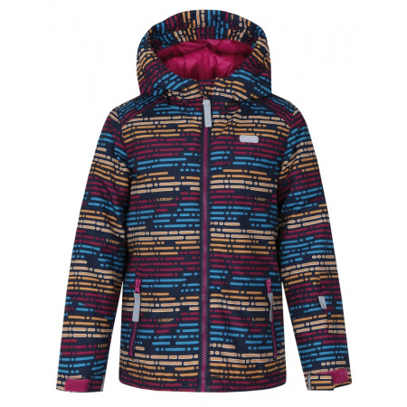 Veste d'hiver enfants Loap Zengo rose Pink