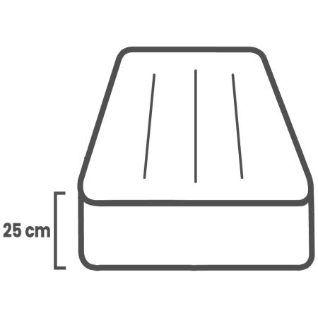 Matelas goflable Intex Queen Dura-Beam Classic 64765