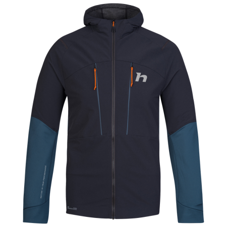 Veste homme Hannah Trane Hoody gris / bleu Anthracite/stratified sea