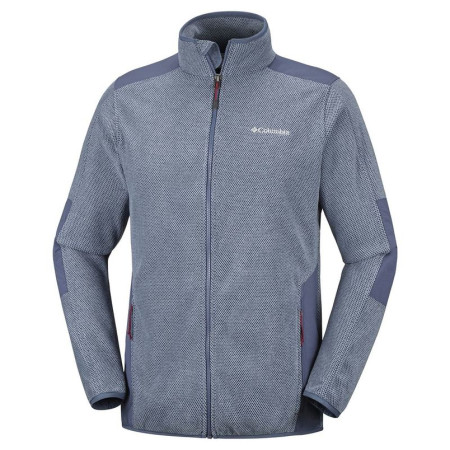 Sweat-shirt homme Columbia Tough Hiker Full Zip Fleece bleu / gris DarkMountain