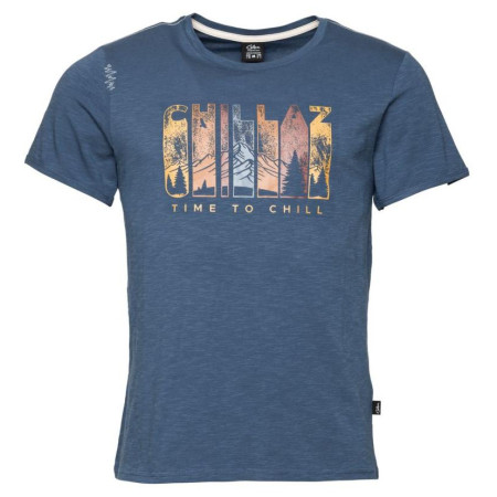 T-shirt homme Chillaz Time to Chill bleu foncé dark blue