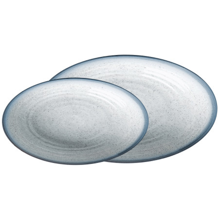 Plateau de service Brunner Tuscany Serving bord bleu / blanc