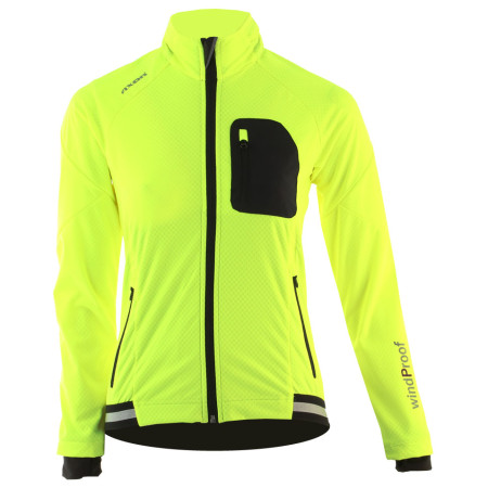 Veste femme Axon Runner jaune