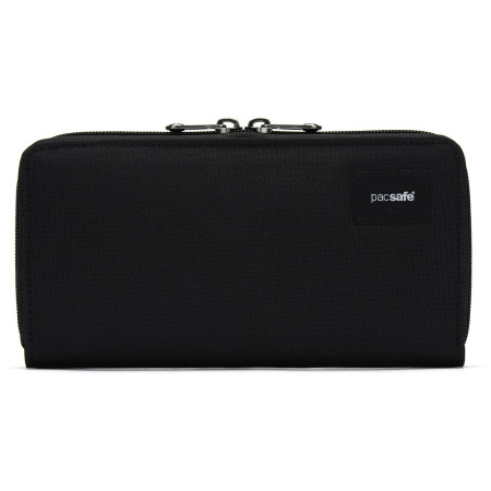 Portefeuille Pacsafe RFIDsafe Continental Wallet noir jet black