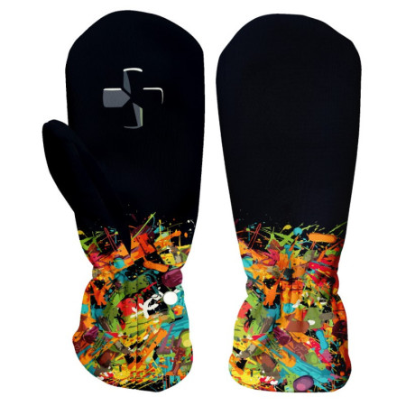 Moufles d'hiver enfant WAMU Game On noir