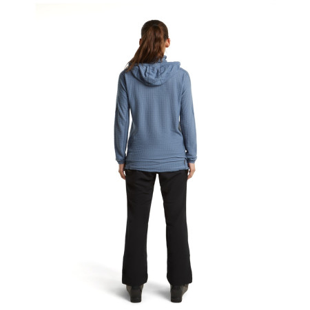 Sweat-shirt femme Icebreaker Wom Mer 400 RealFleece Grid Pulover Hood