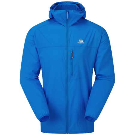 Coupe-vent homme Mountain Equipment Aerofoil Hooded Jacket bleu Atlantic Blue
