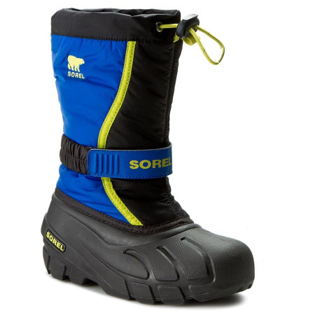 Bottes enfants Sorel Youth Flurry DTV bleu / jaune SuperBlue