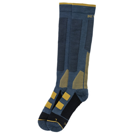 Chaussettes Devold Ski Touring Merino Sock bleu FLOOD