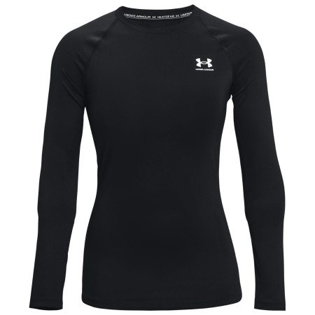 T-shirt fonctionnel femme Under Armour HG Authentics Comp LS vert BLK