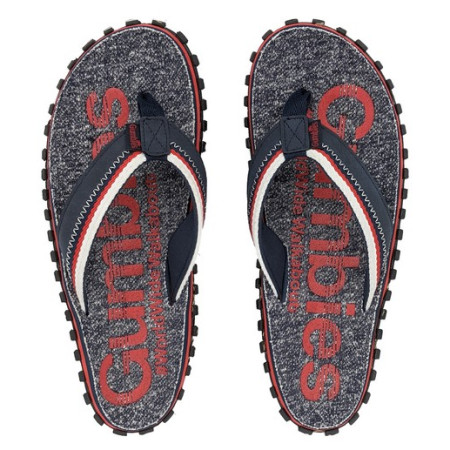 Tongs Gumbies Cairns red (2023) rouge / gris foncé Red