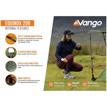 Tente Vango Equinox 200