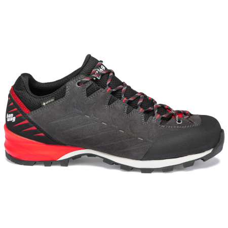 Bottes randonnée Hanwag Makra Pro Low gris / rouge asphalt/red