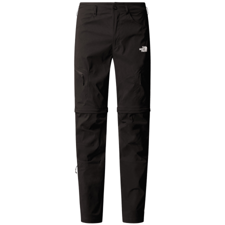 Pantalon homme The North Face Exploration Reg Tapered Convertible Pants noir TNF BLACK