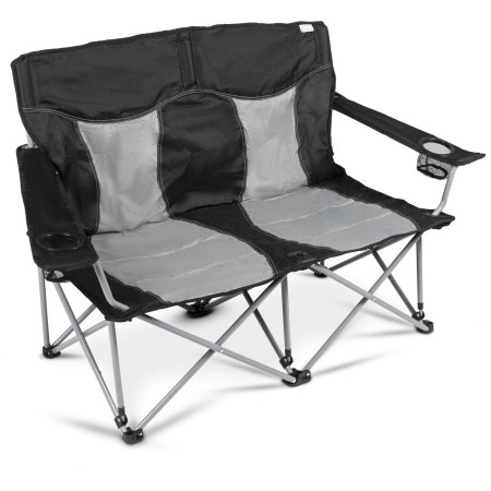 Chaise Kampa Lofa Double noir / gris Fog