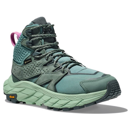 Chaussures femme Hoka W Anacapa Mid Gtx green Trellis / Mist Green