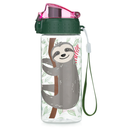Bouteille enfant Oxybag Oxy Click 500 ml kaki sloth I.