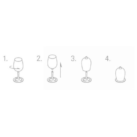 Verre GSI Outdoors Glacier Stainless Red Wine Glass
