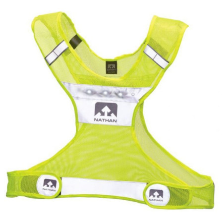 Gilet course Nathan LightStreak jaune SafetyYellow