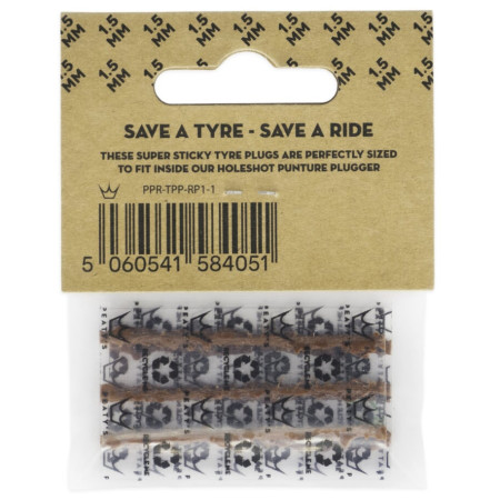 Kit de réparation Peaty´s Holeshot sada náhradních knotů (6X 1.5Mm)