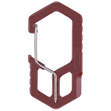 Mousqueton Gerber Carabiner rouge