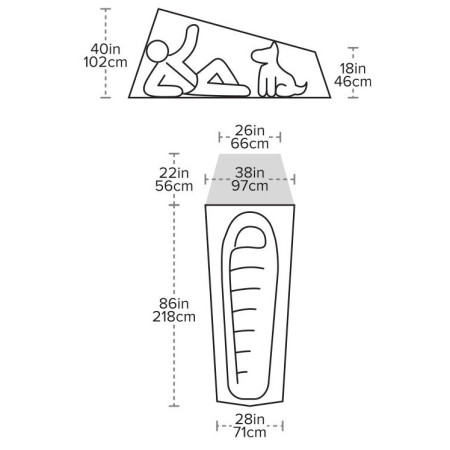 Tente ultra-légère Big Agnes Fly Creek UL1 2025