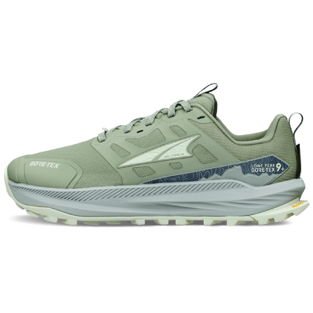 Chaussures running femme Altra Lone Peak 9+ GTX vert Dusty Olive